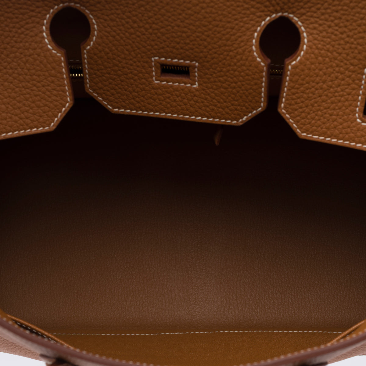 Sac HERMES Birkin 35 en Cuir Doré - 103895