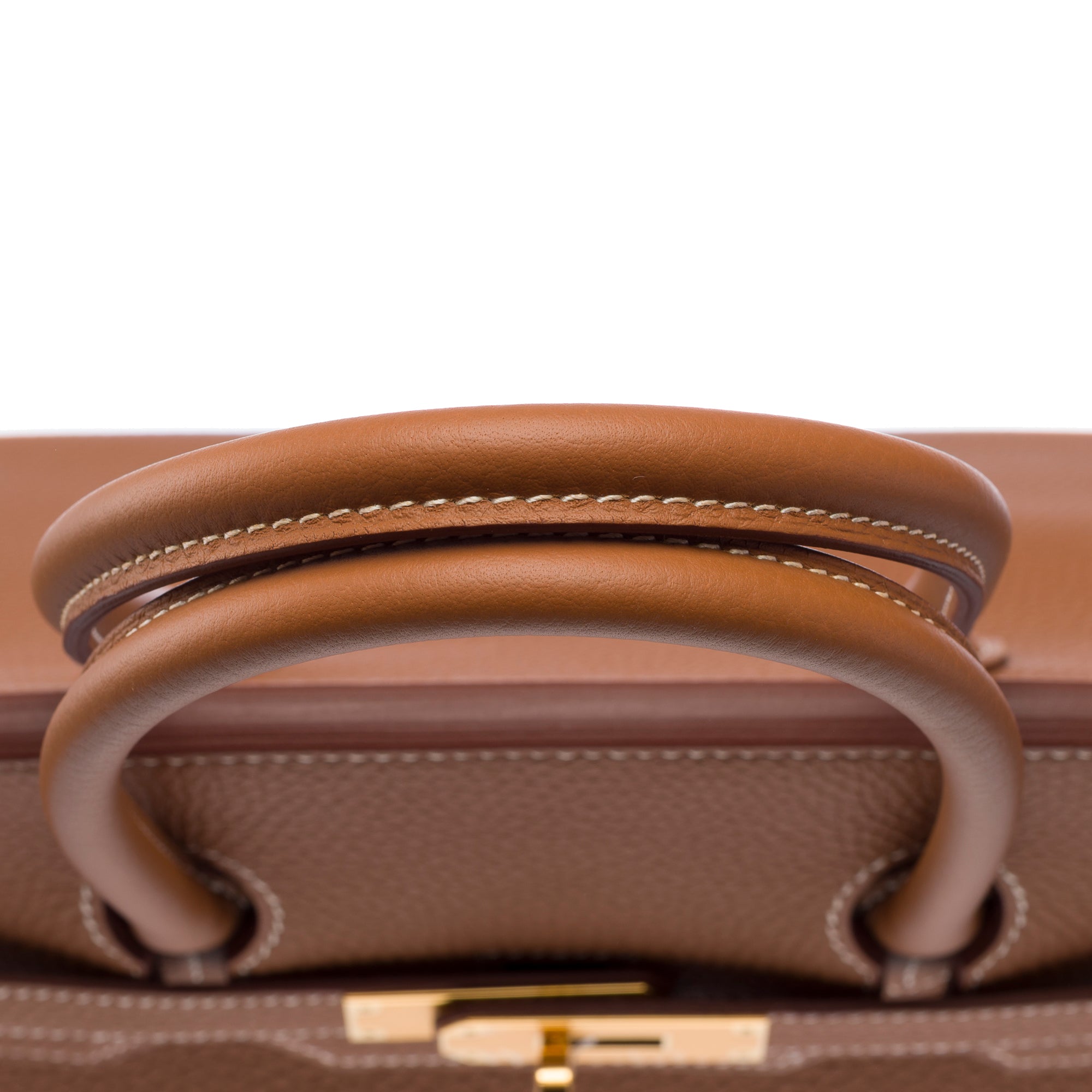 Sac HERMES Birkin 35 en Cuir Doré - 103895