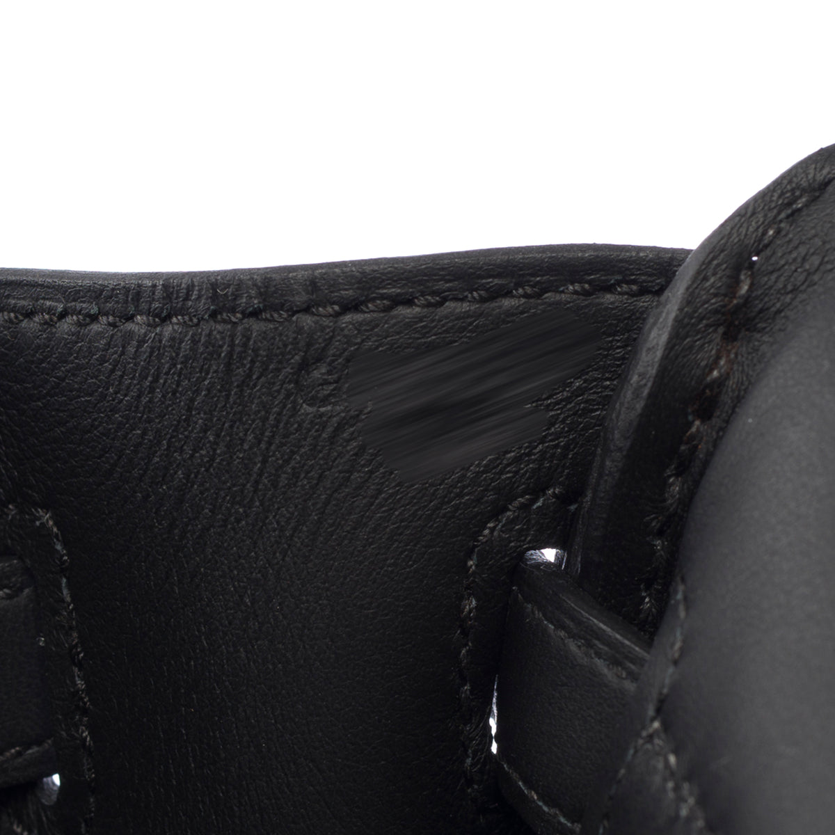 Sac HERMES Birkin 25 en Cuir Noir - 103896