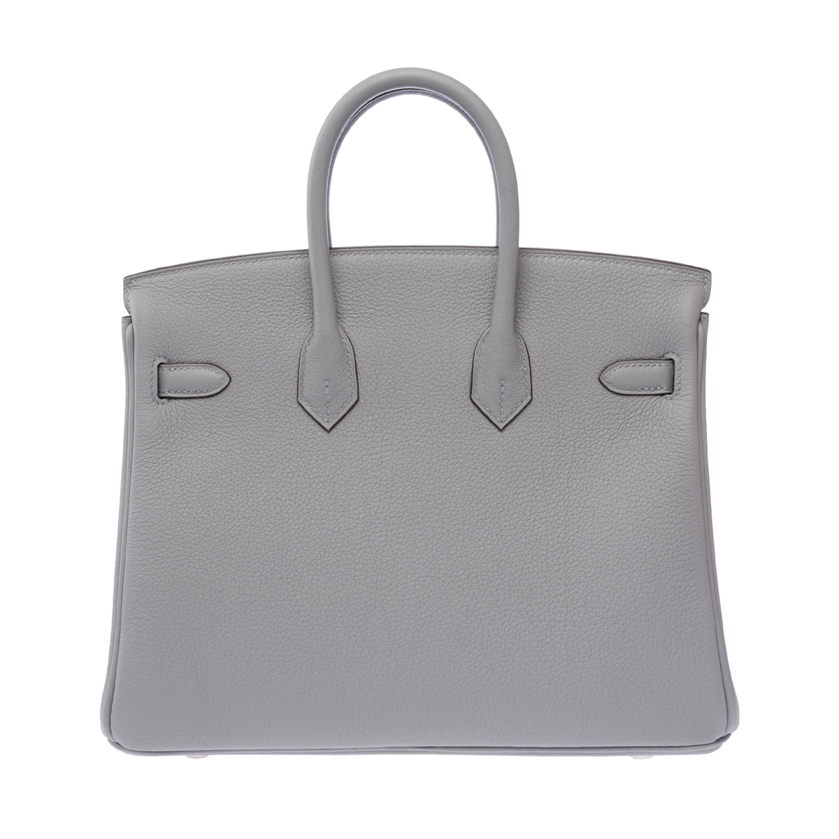 Sac HERMES Birkin 25 en Cuir Gris - 103898