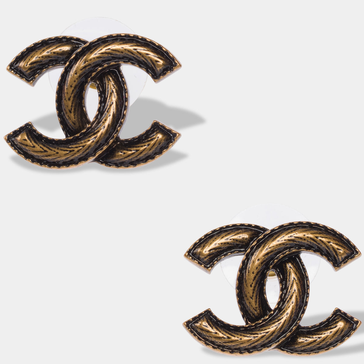 Bijoux CHANEL CC en Métal Doré - 103901