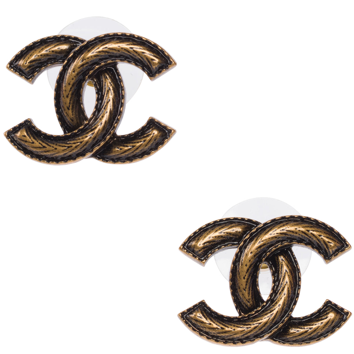 Bijoux CHANEL CC en Métal Doré - 103901