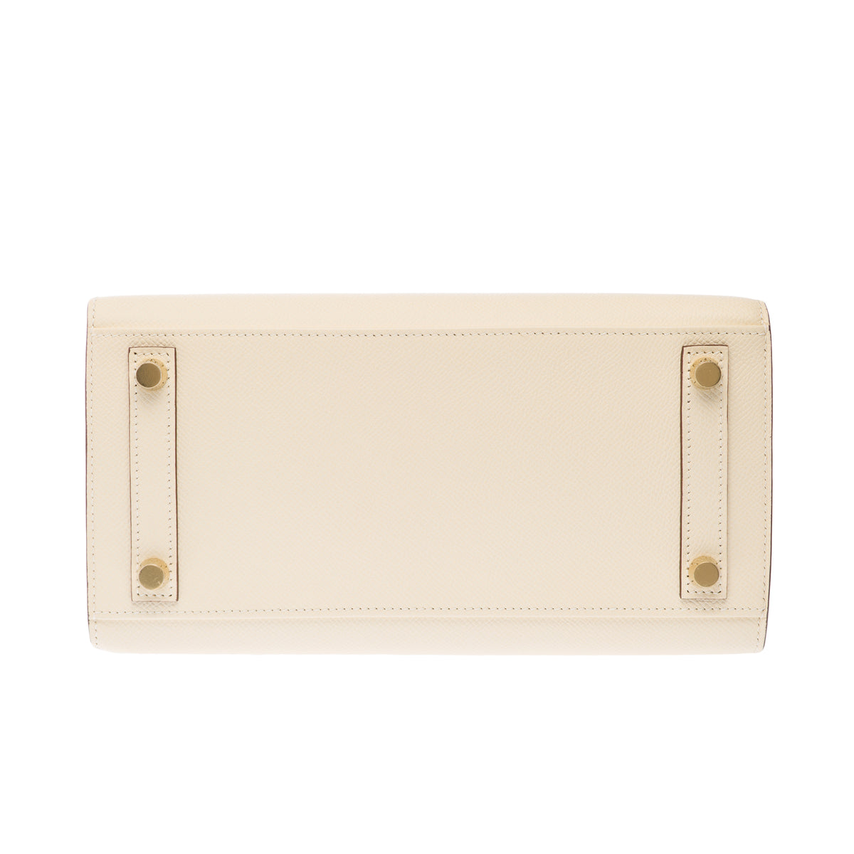HERMES Birkin 25 bag in Beige Leather - 102827