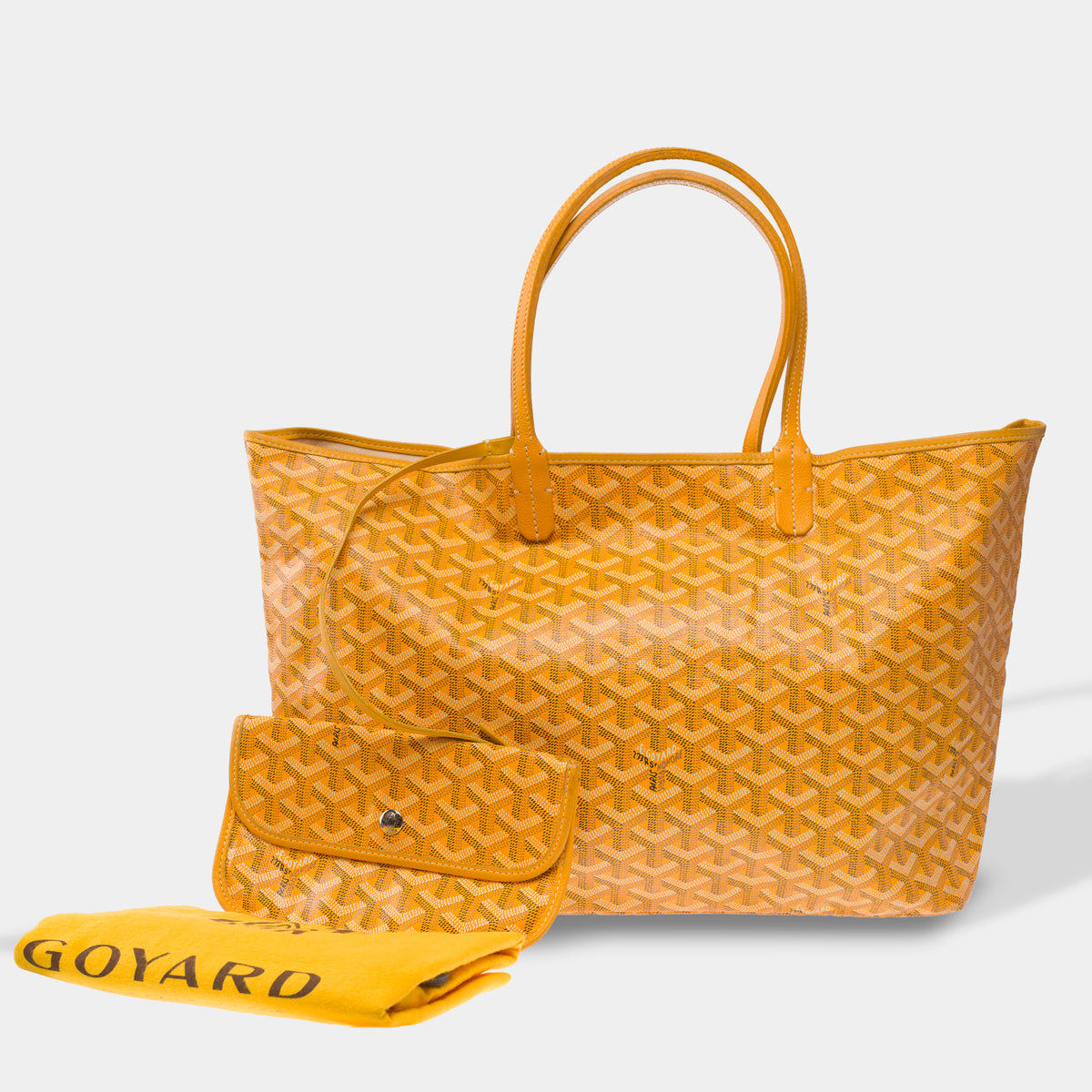 Sac GOYARD Saint-Louis en Toile Jaune - 103927
