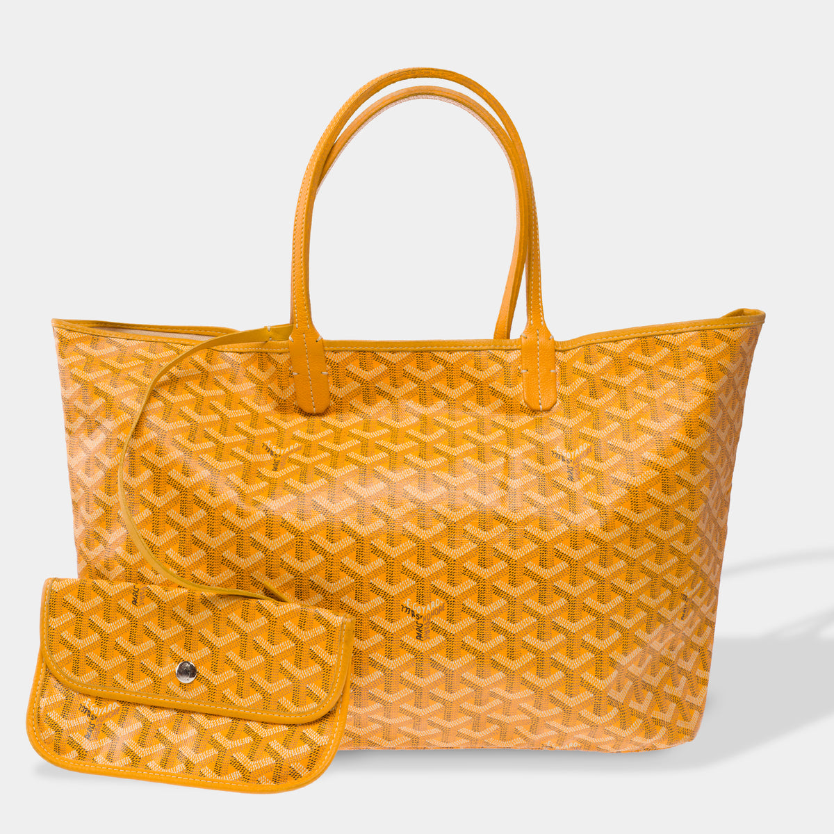 Sac GOYARD Saint-Louis en Toile Jaune - 103927