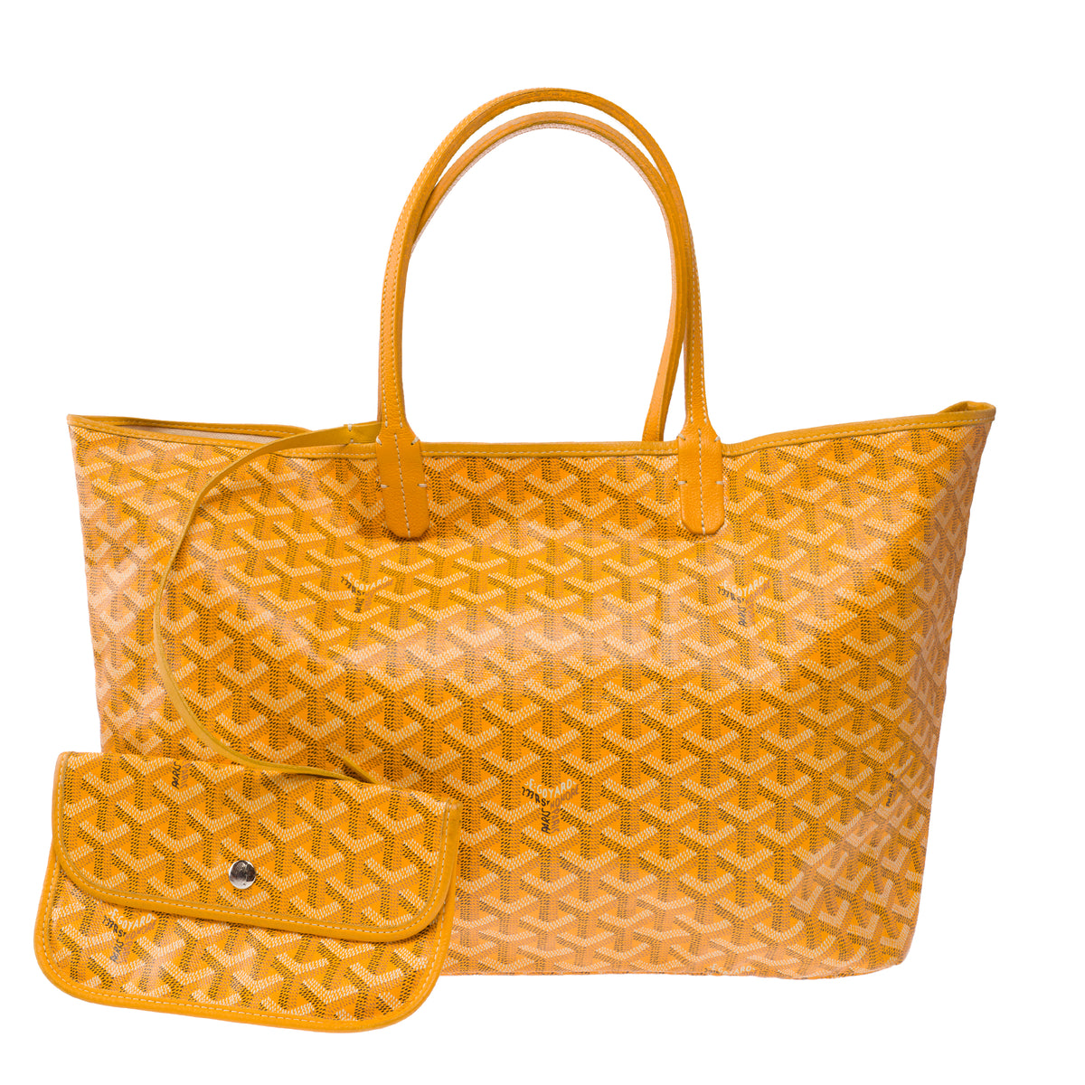 Sac GOYARD Saint-Louis en Toile Jaune - 103927