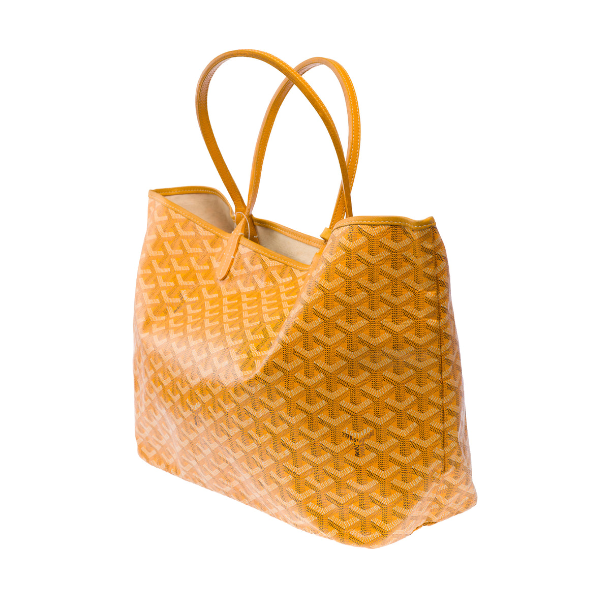 Sac GOYARD Saint-Louis en Toile Jaune - 103927