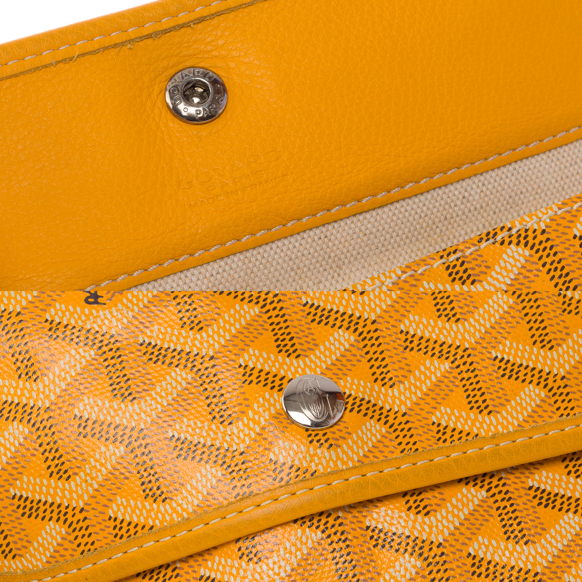Sac GOYARD Saint-Louis en Toile Jaune - 103927
