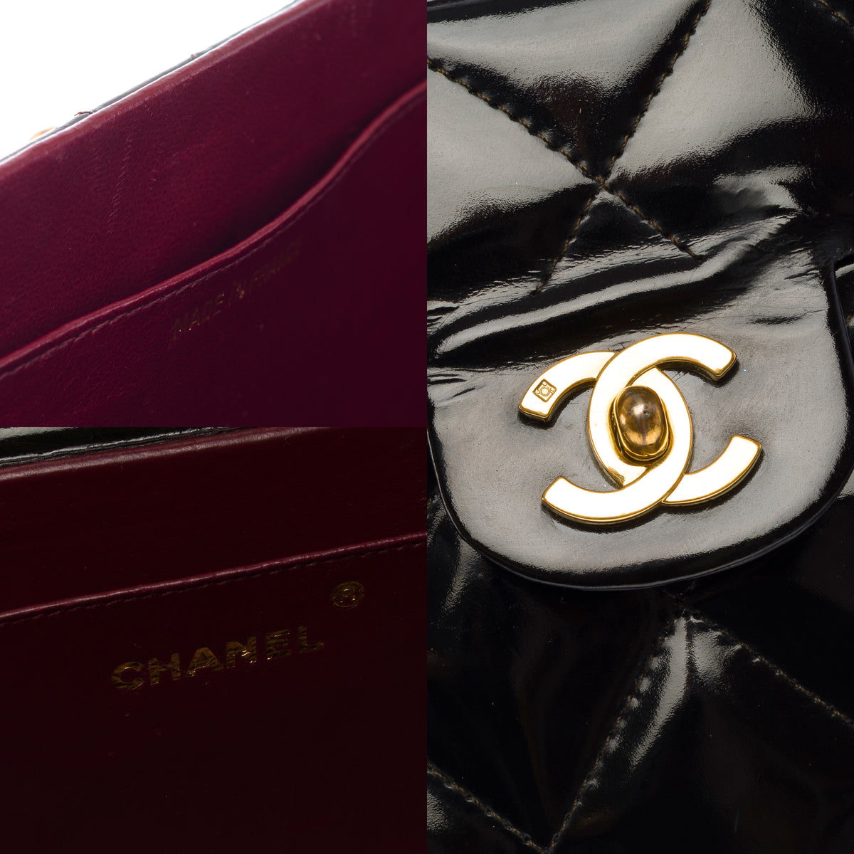 Sac CHANEL en Cuir Noir - 103920