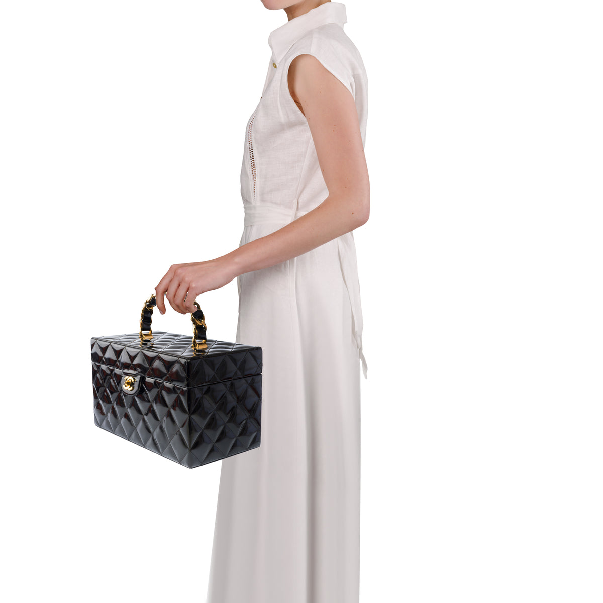Sac CHANEL en Cuir Noir - 103920