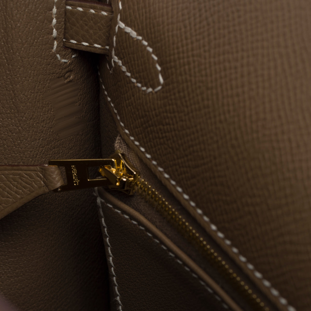 Sac HERMES Kelly 25 en Cuir Étoupe - 103939