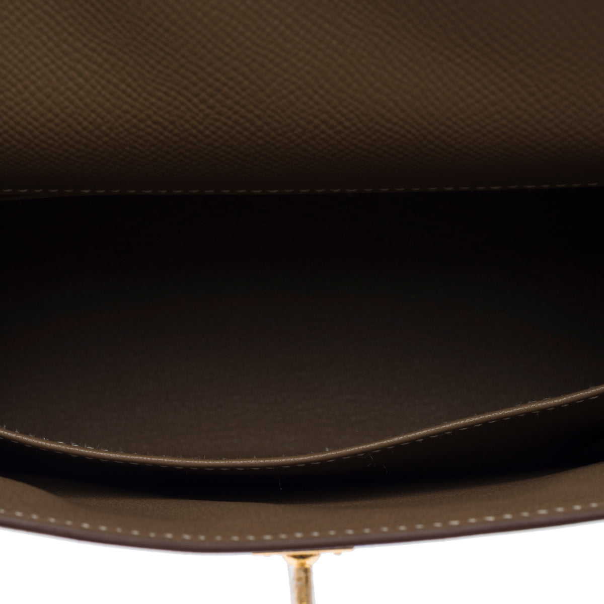 Sac HERMES Kelly 25 en Cuir Étoupe - 103939