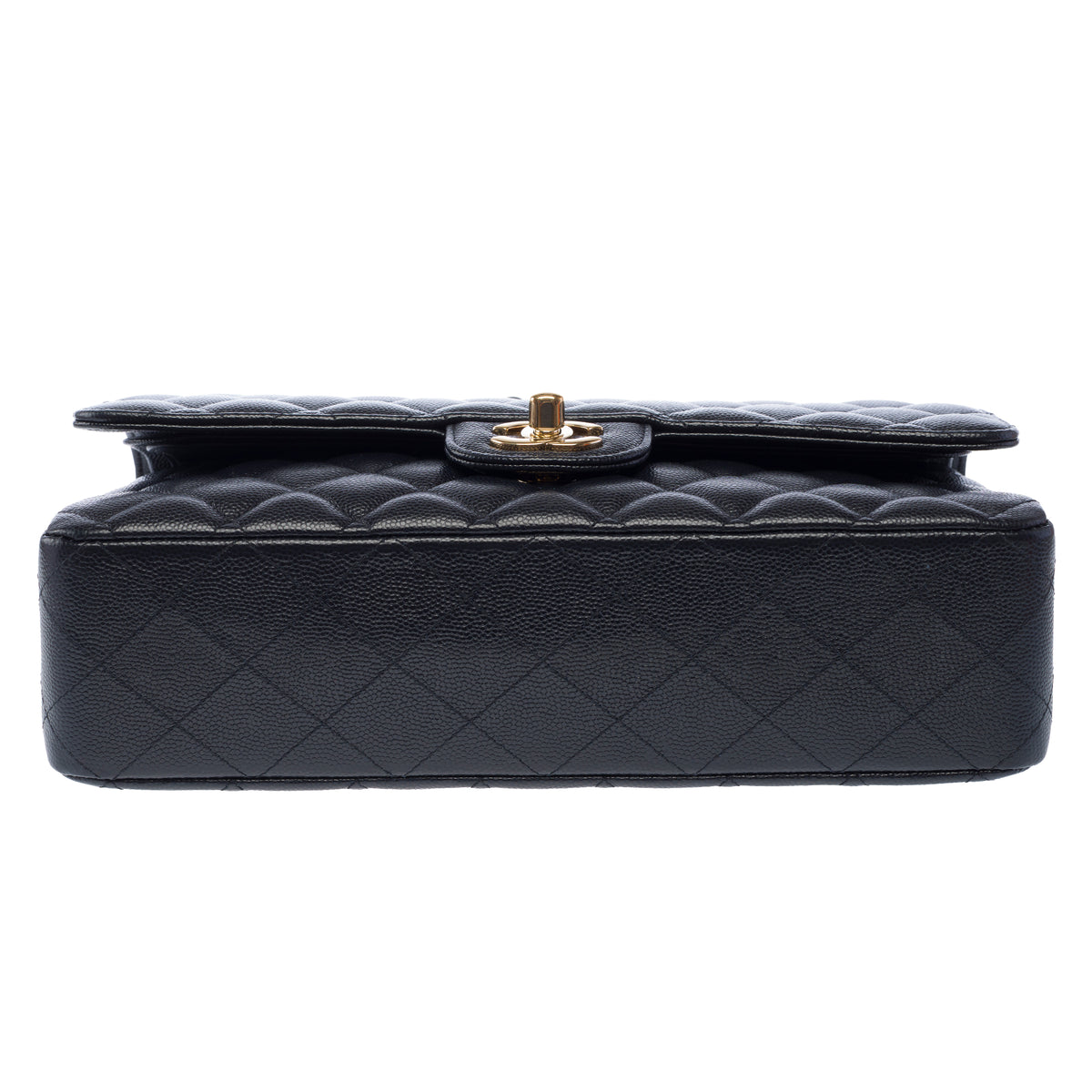 Sac CHANEL Timeless/Classique en Cuir Bleu Marine - 103954