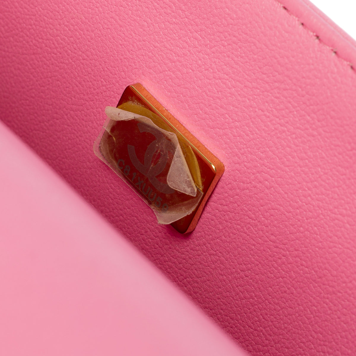 Sac CHANEL Timeless/Classique en Cuir Rose - 103968