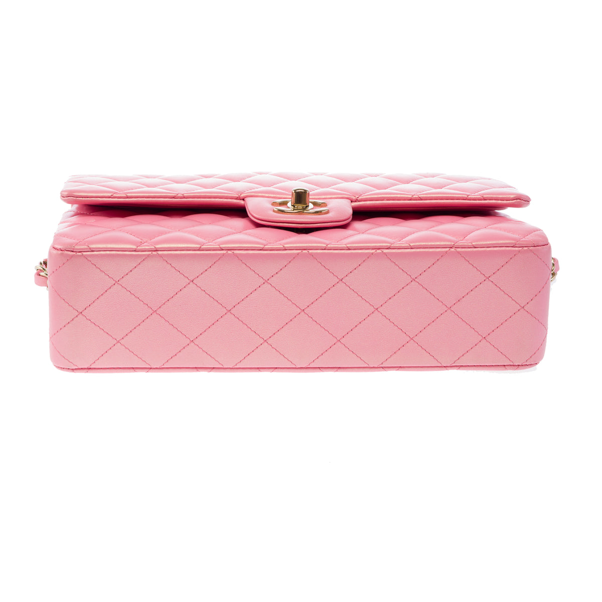 Sac CHANEL Timeless/Classique en Cuir Rose - 103968
