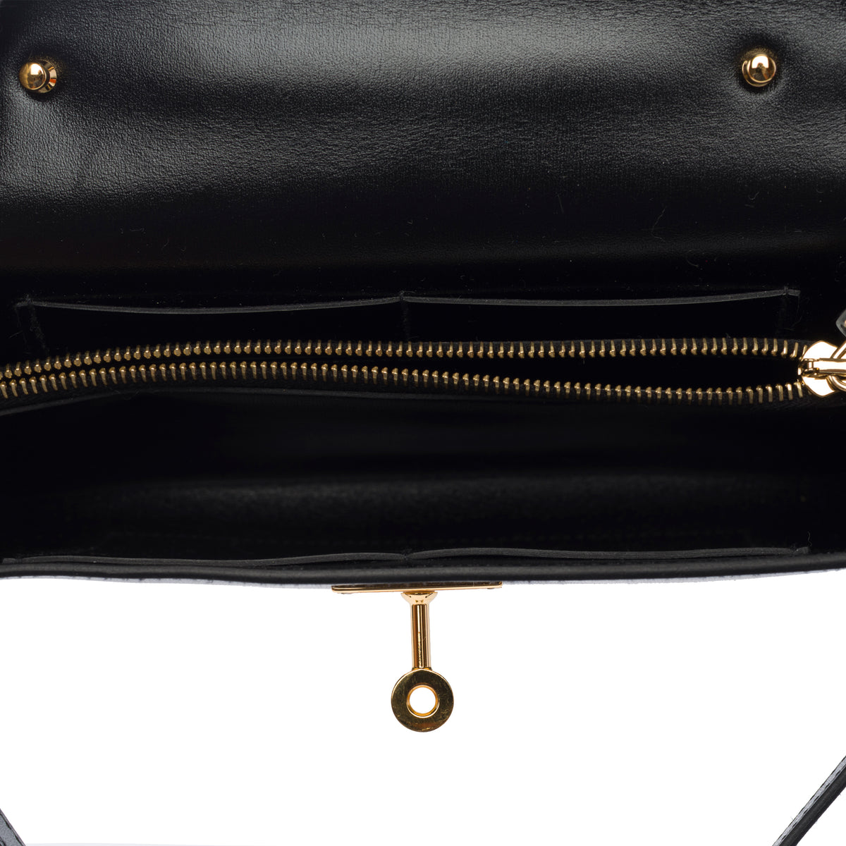 Sac HERMES Kelly to go en Cuir Noir - 103956