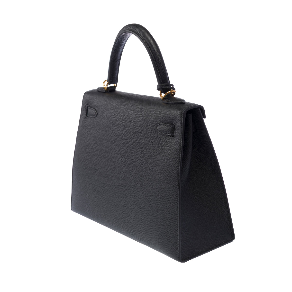 Sac HERMES Kelly 25 en Cuir Noir - 103969