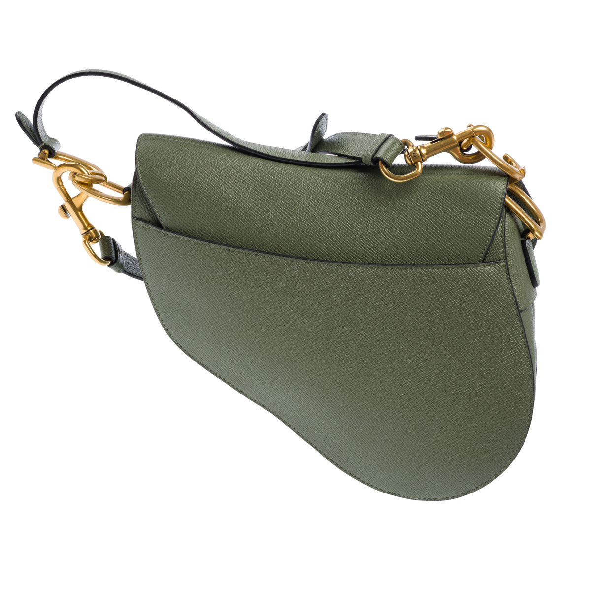 Sac DIOR Saddle en Cuir Vert - 103952