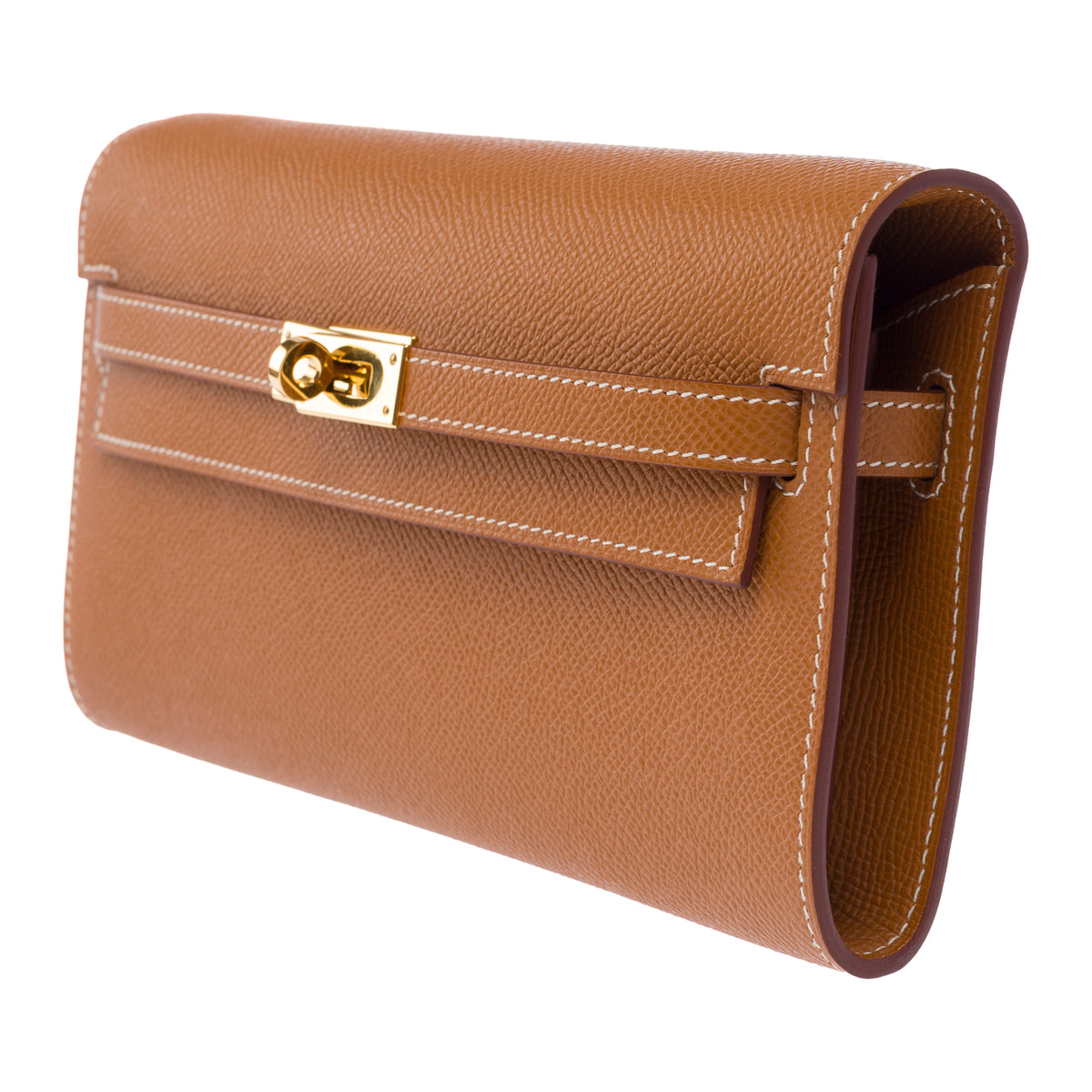 Sac HERMES Kelly to go en Cuir Doré - 103955