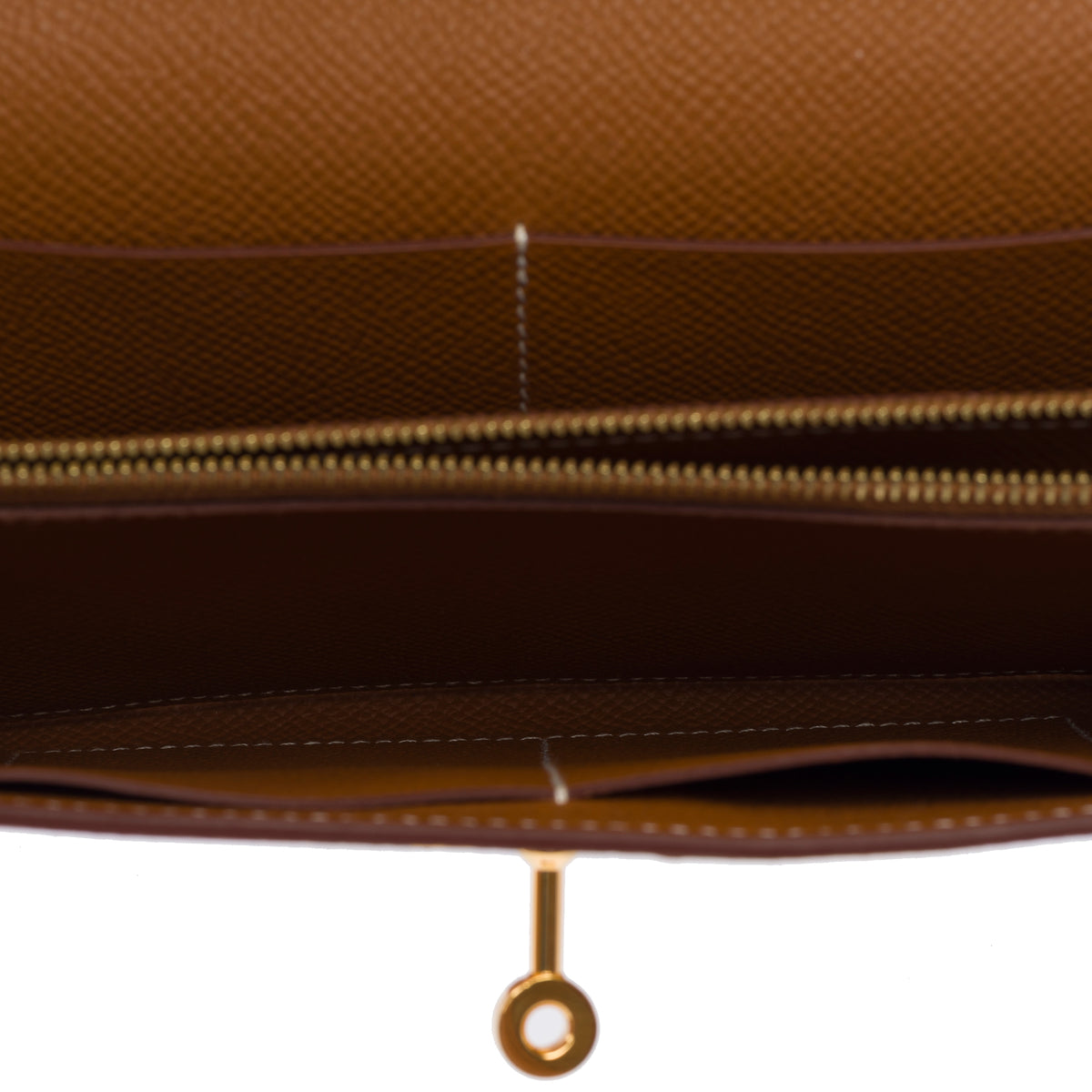 Sac HERMES Kelly to go en Cuir Doré - 103955