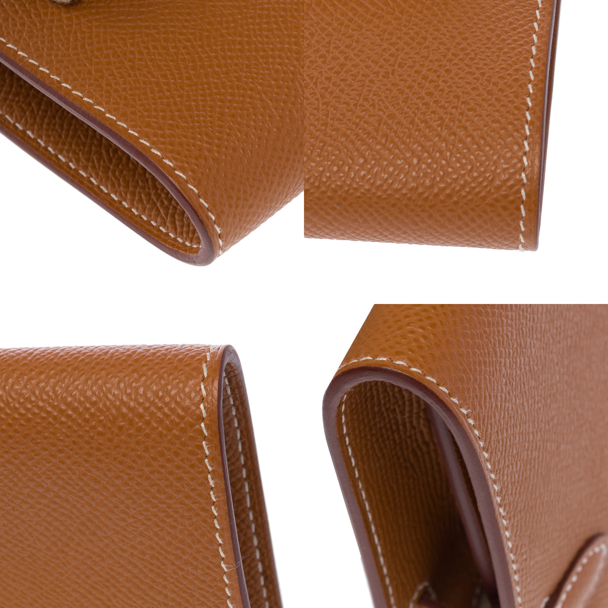 Sac HERMES Kelly to go en Cuir Doré - 103955