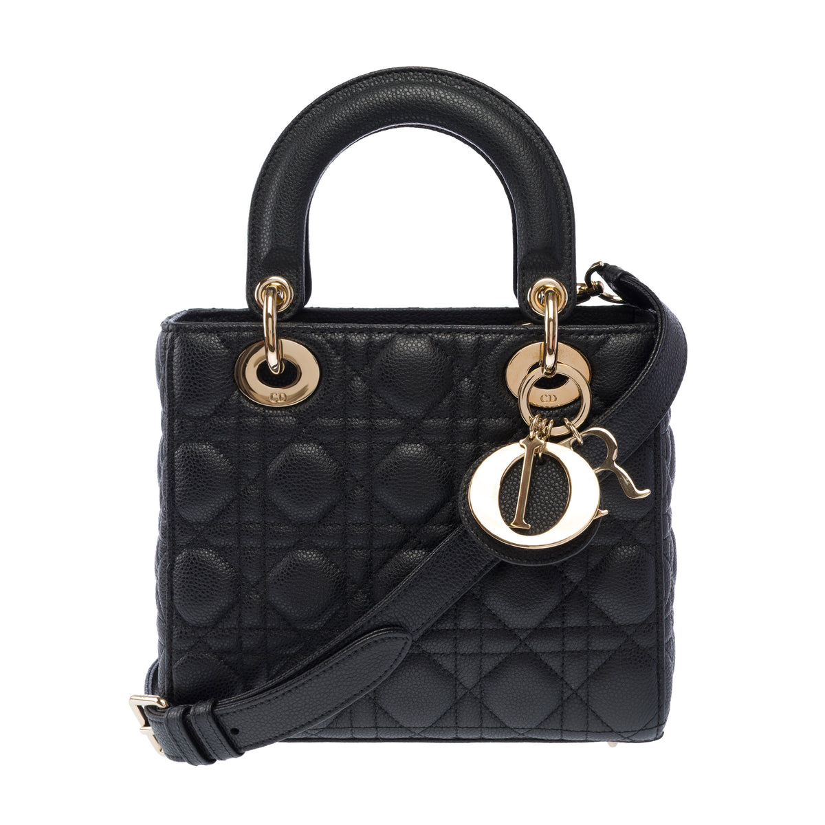 Sac DIOR Lady Dior en Cuir Noir - 103953