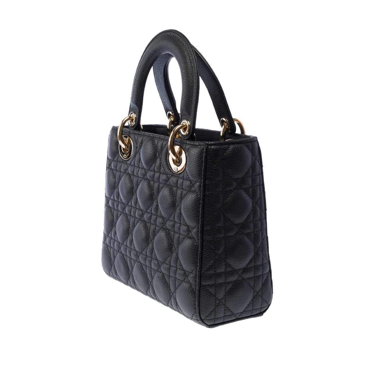 Sac DIOR Lady Dior en Cuir Noir - 103953