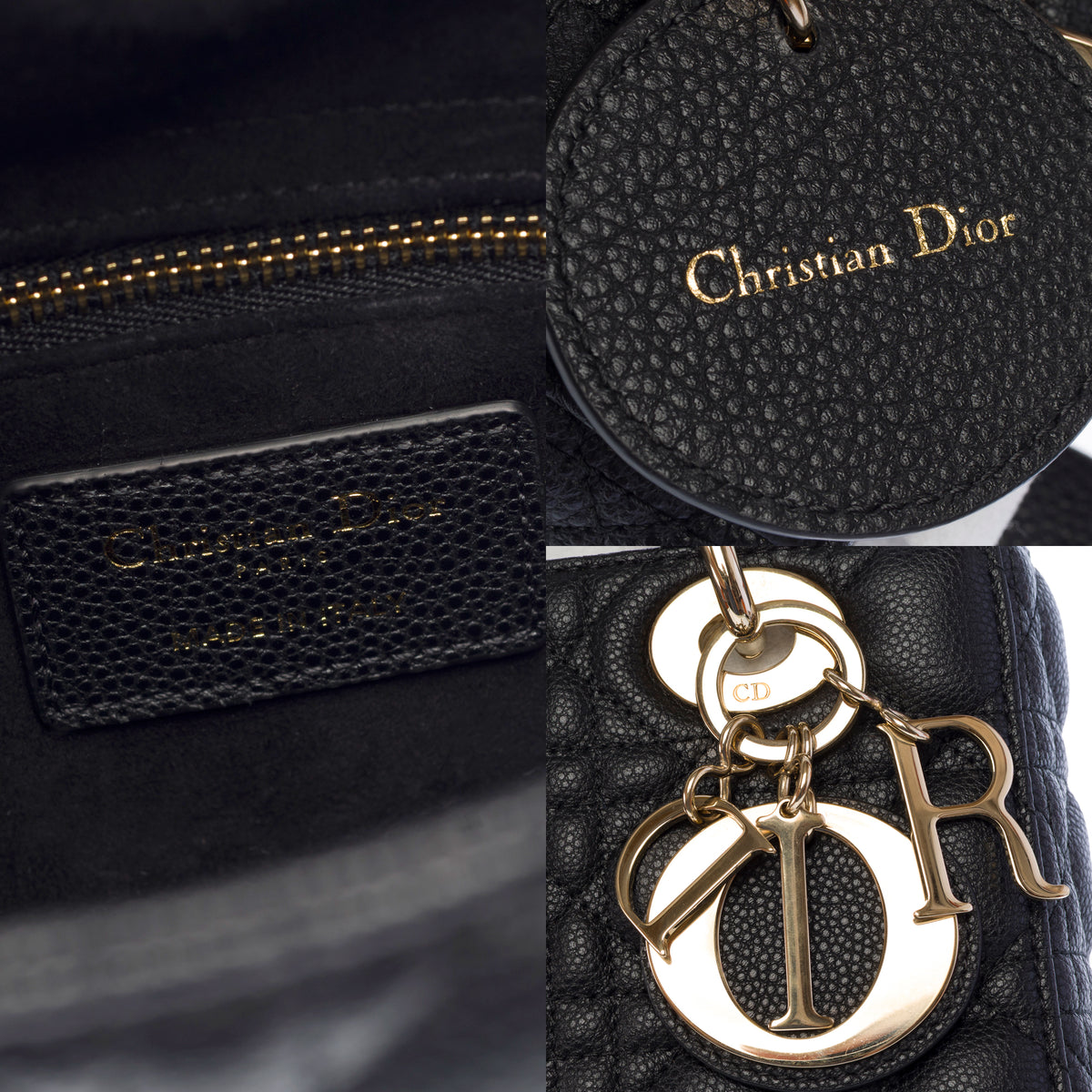 Sac DIOR Lady Dior en Cuir Noir - 103953