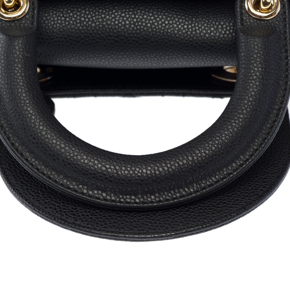 Sac DIOR Lady Dior en Cuir Noir - 103953