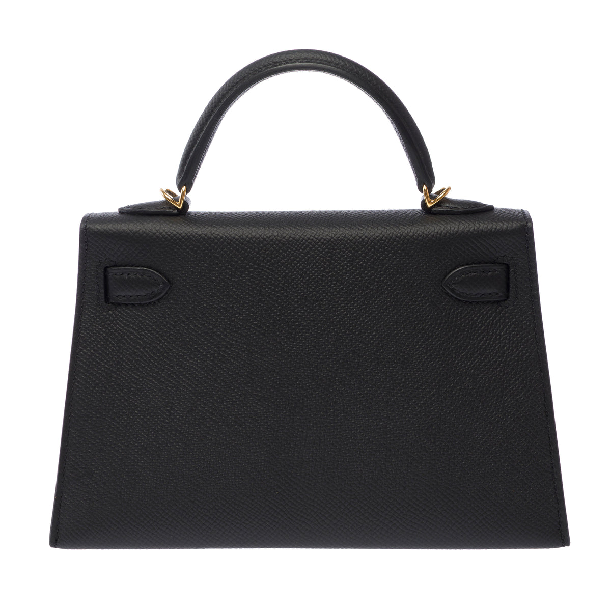 Sac HERMES Kelly Mini en Cuir Noir - 103978
