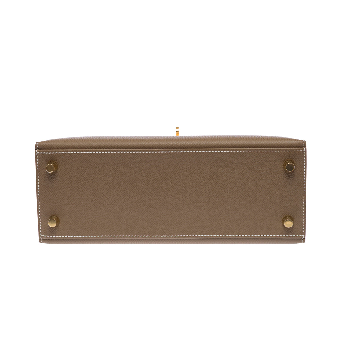Sac HERMES Kelly 25 en Cuir Étoupe - 103951