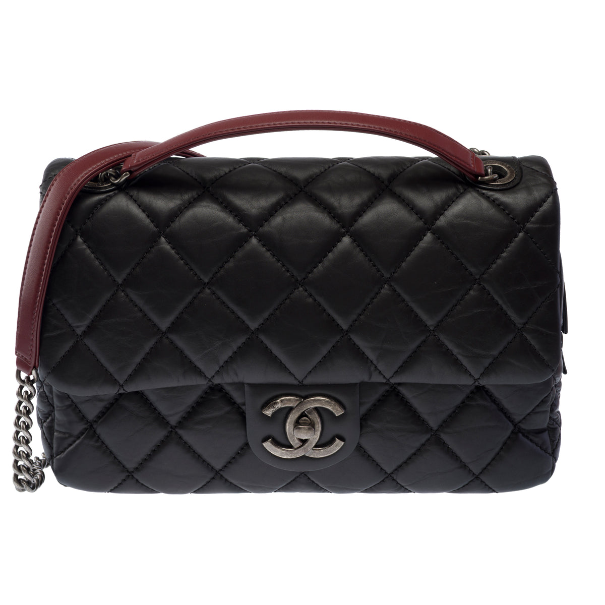 Sac CHANEL Timeless/Classique en Cuir Noir - 103940