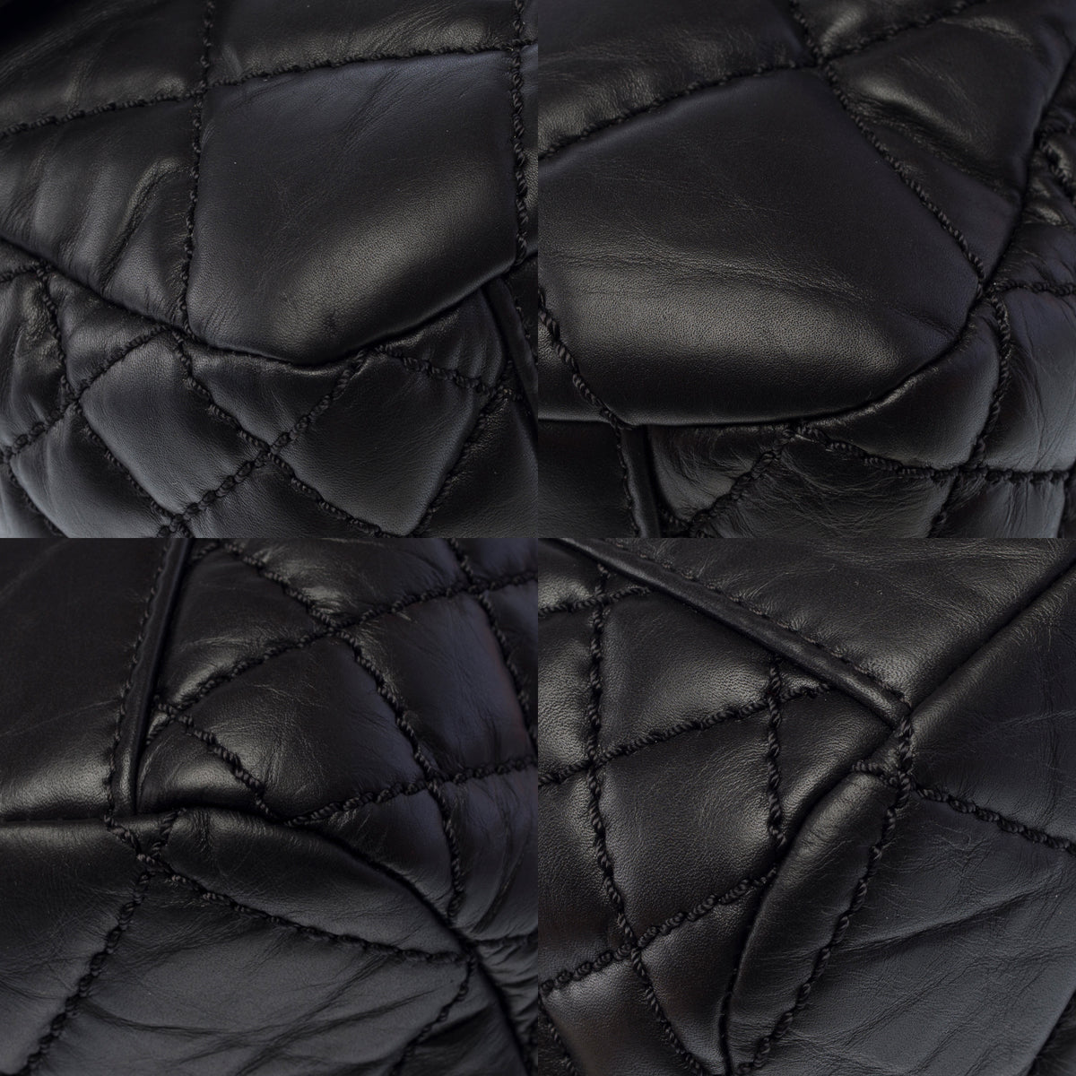 Sac CHANEL Timeless/Classique en Cuir Noir - 103940