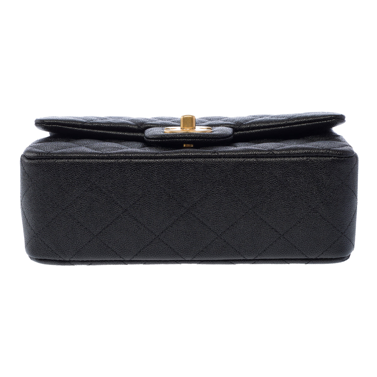 Sac CHANEL Coco Handle en Cuir Noir - 103941