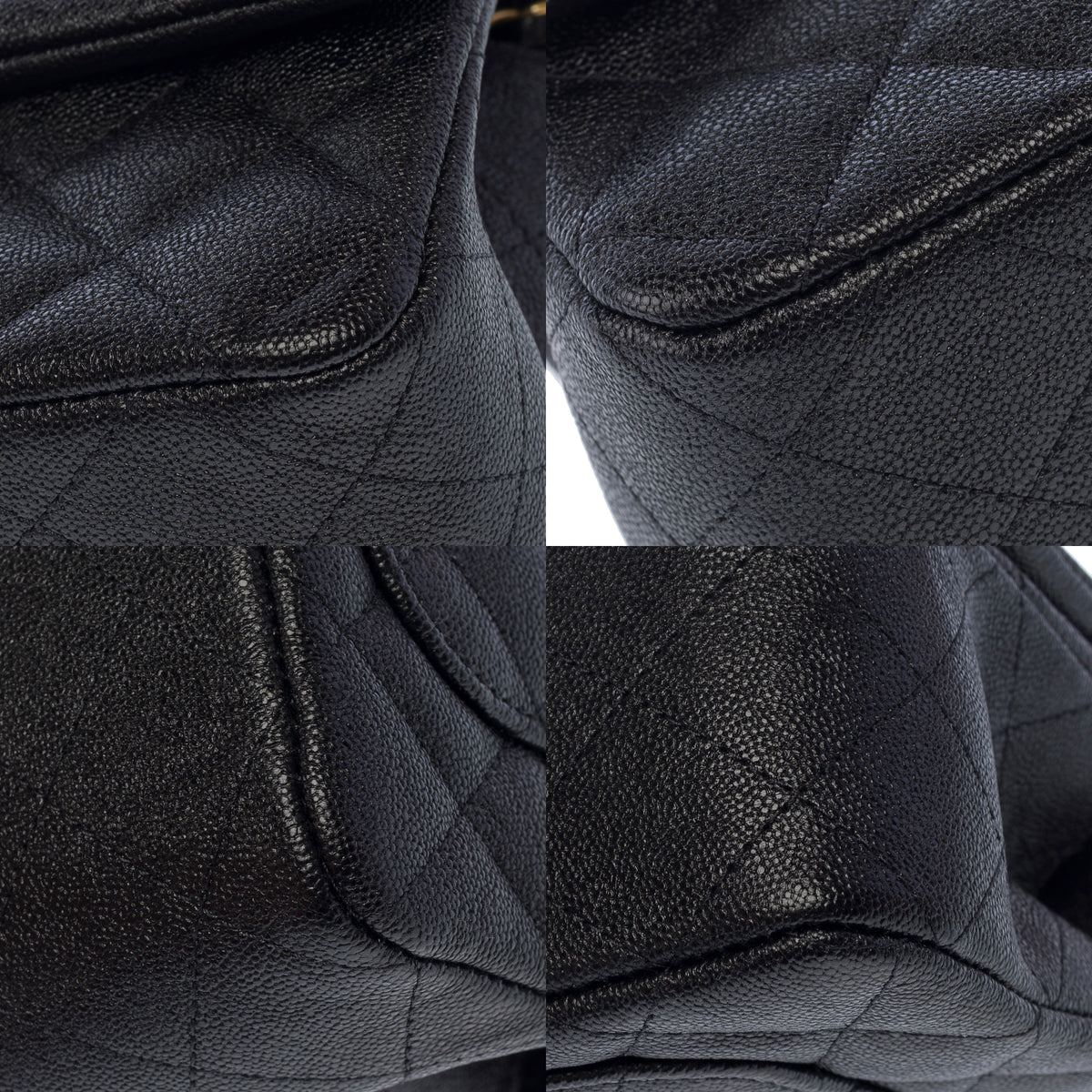 Sac CHANEL Coco Handle en Cuir Noir - 103941