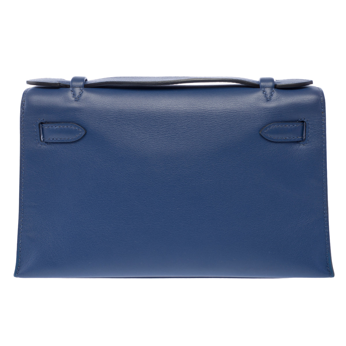 Sac HERMES Kelly Mini en Cuir Bleu - 103945