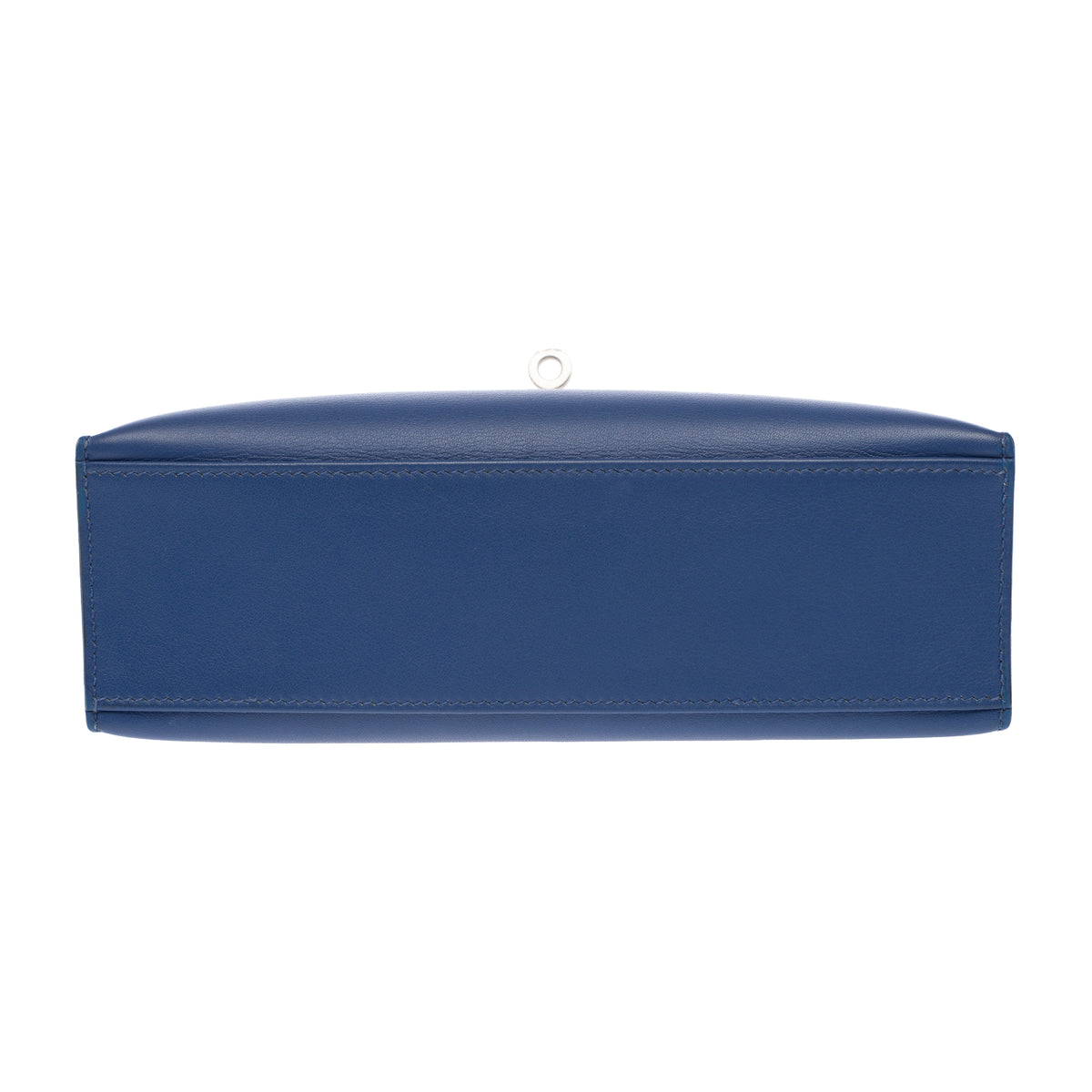 Sac HERMES Kelly Mini en Cuir Bleu - 103945