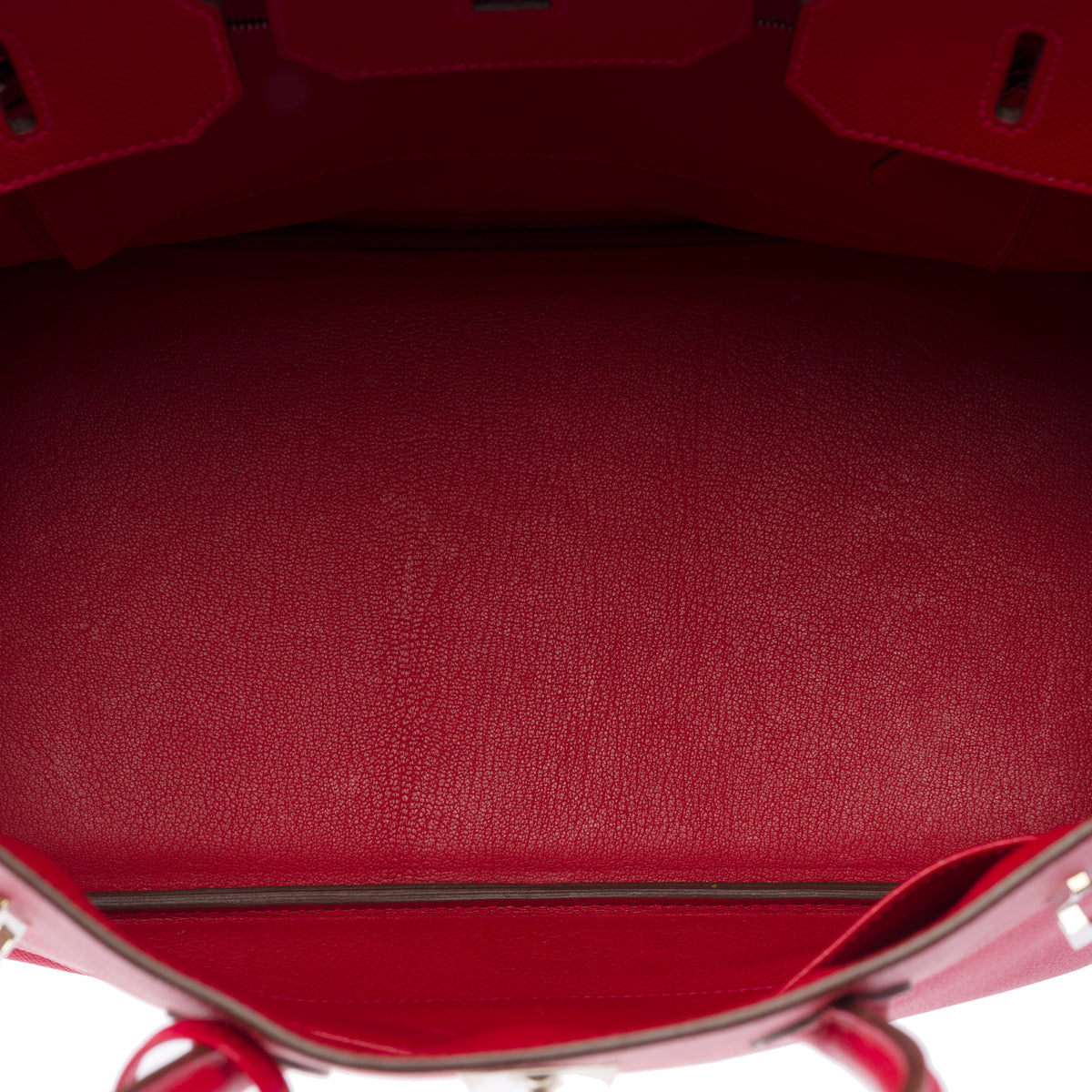 Sac HERMES Birkin 35 en Cuir Rouge - 103974