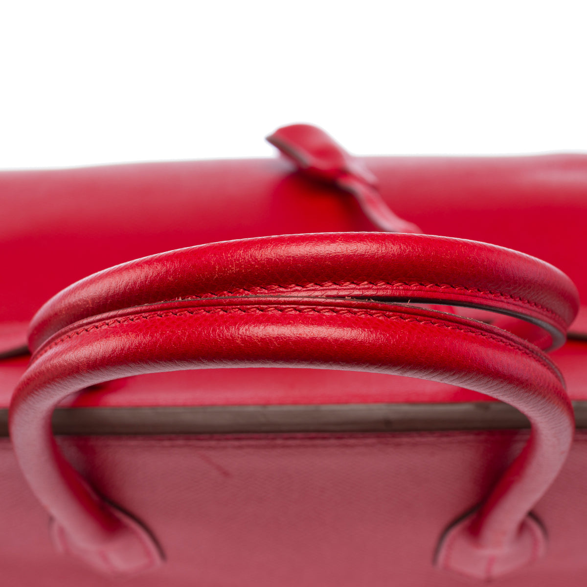 Sac HERMES Birkin 35 en Cuir Rouge - 103974