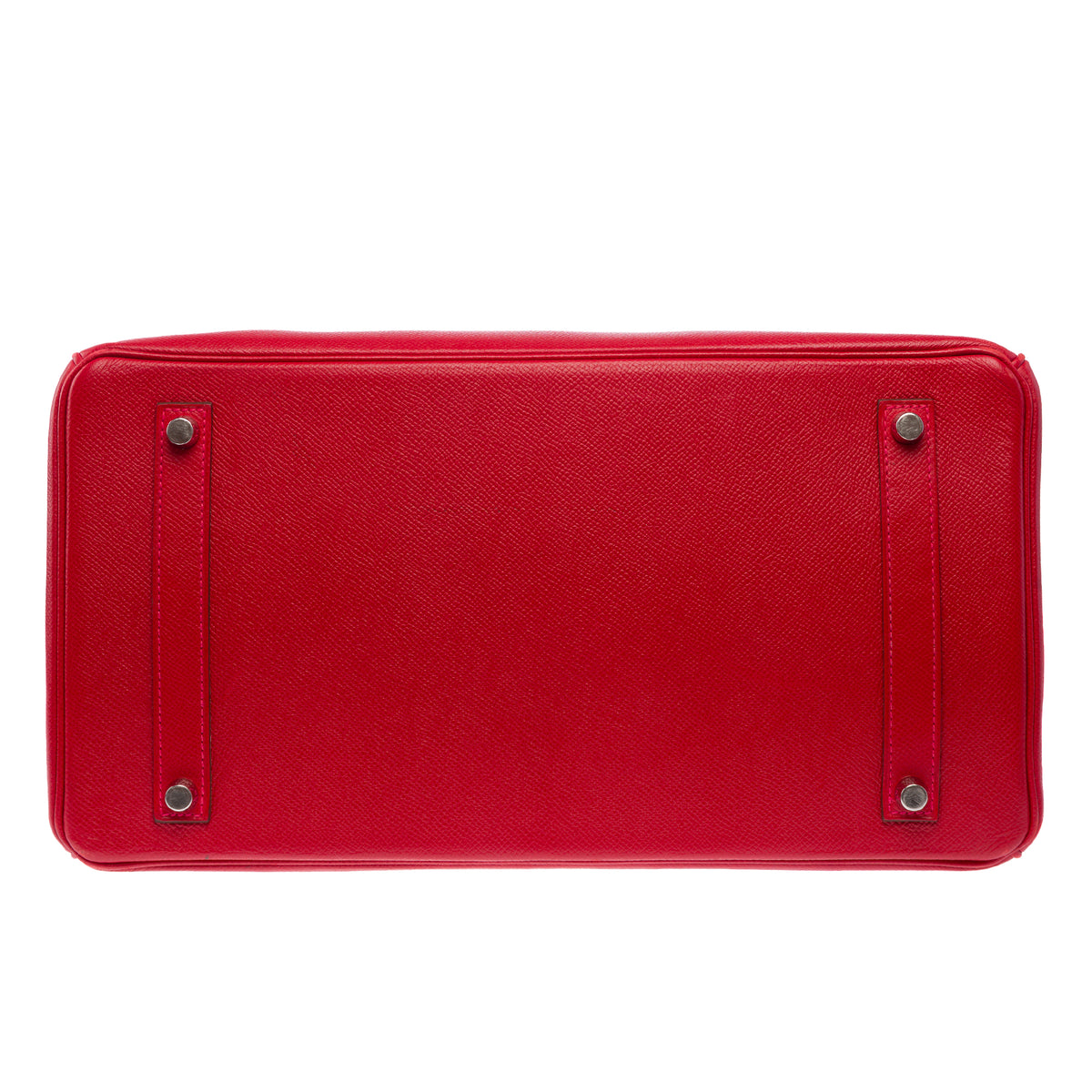 Sac HERMES Birkin 35 en Cuir Rouge - 103974