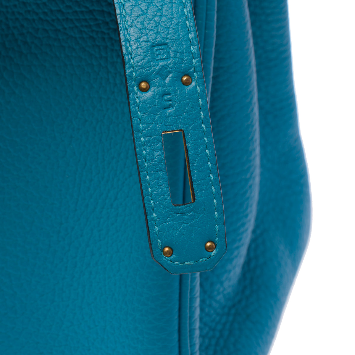 Sac HERMES Birkin 30 en Cuir Bleu - 103950