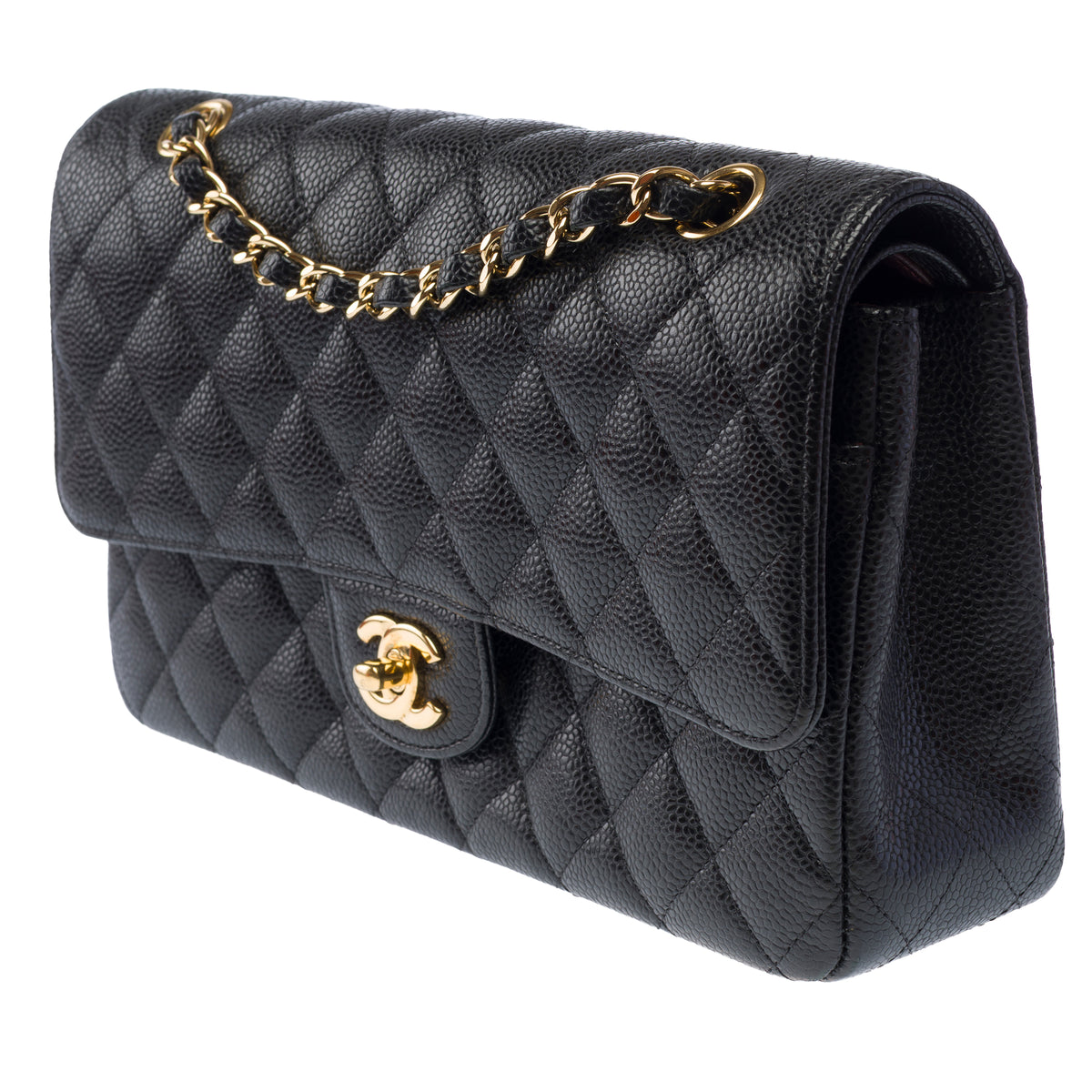 Sac CHANEL Timeless/Classique en Cuir Noir - 103967