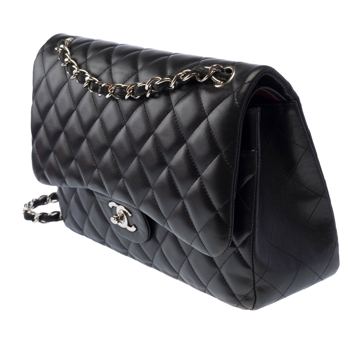 Sac CHANEL Timeless/Classique en Cuir Noir - 103964