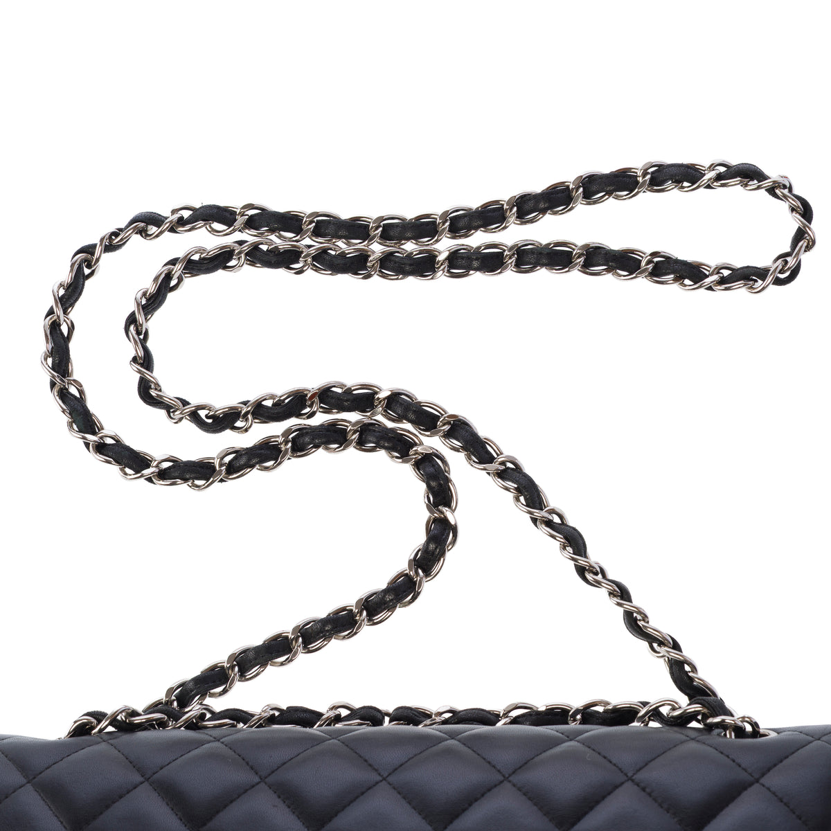 Sac CHANEL Timeless/Classique en Cuir Noir - 103964