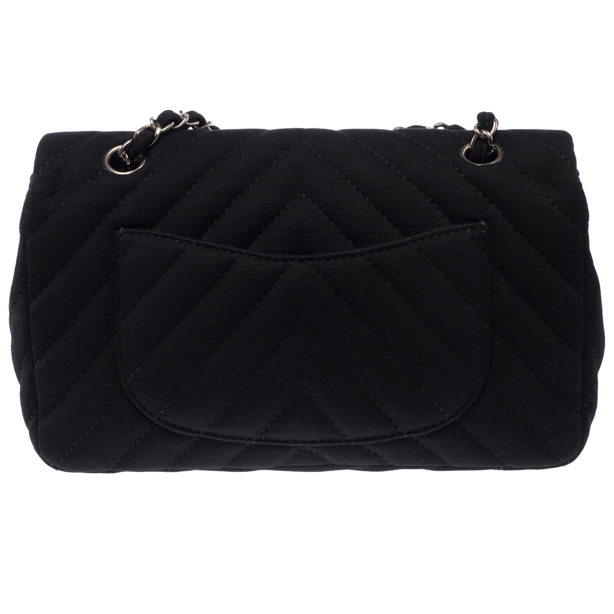 Sac CHANEL Timeless/Classique en Coton Noir - 103937