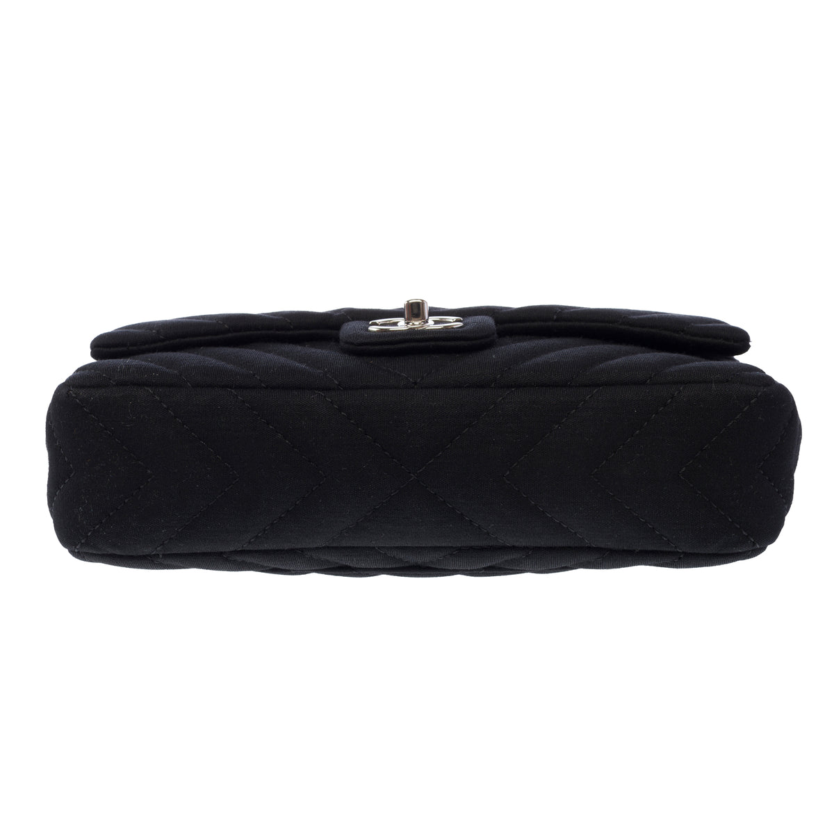 Sac CHANEL Timeless/Classique en Coton Noir - 103937