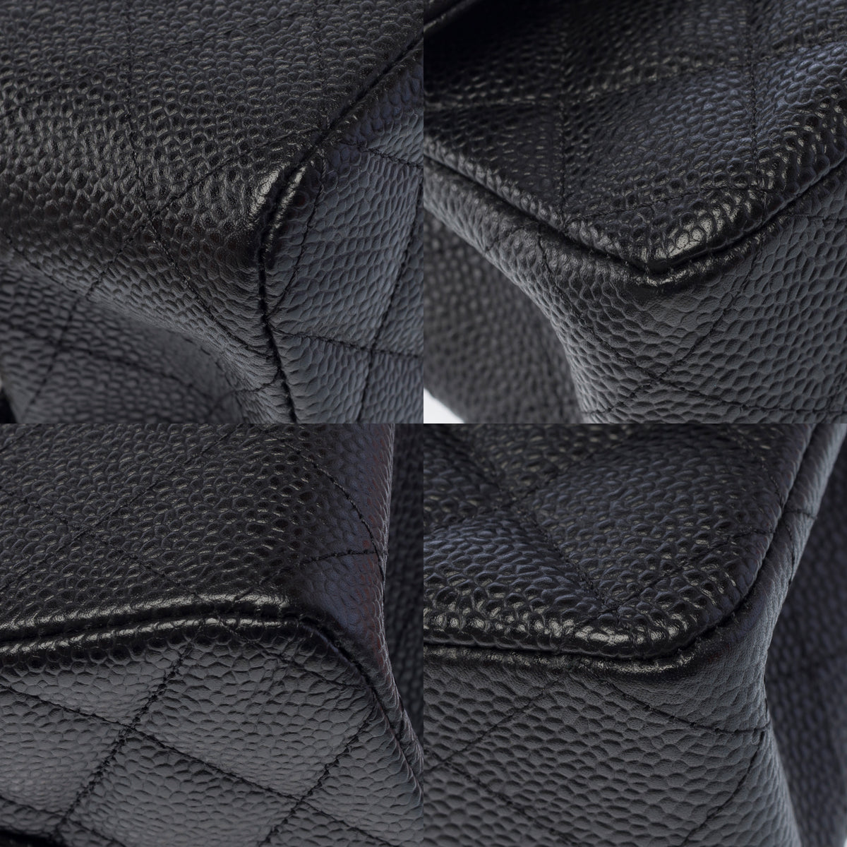 Sac CHANEL Timeless/Classique en Cuir Noir - 103966