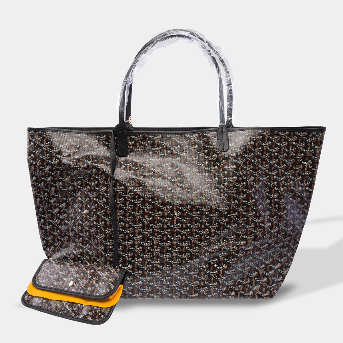 Sac GOYARD Saint-Louis en Toile Noir - 103971