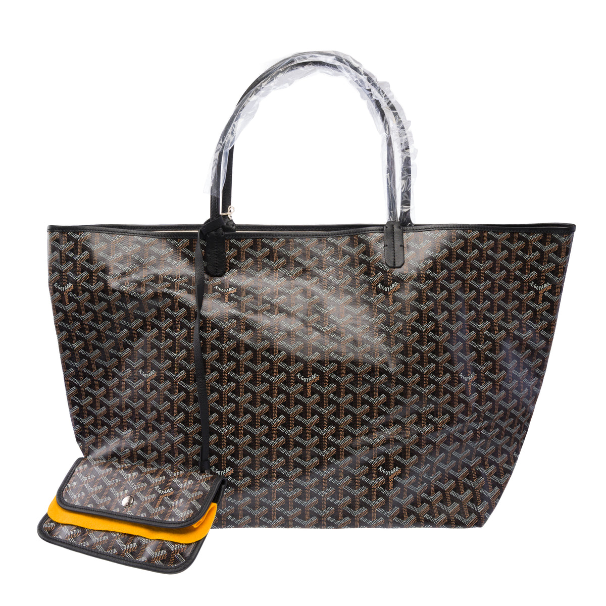 Sac GOYARD Saint-Louis en Toile Noir - 103971