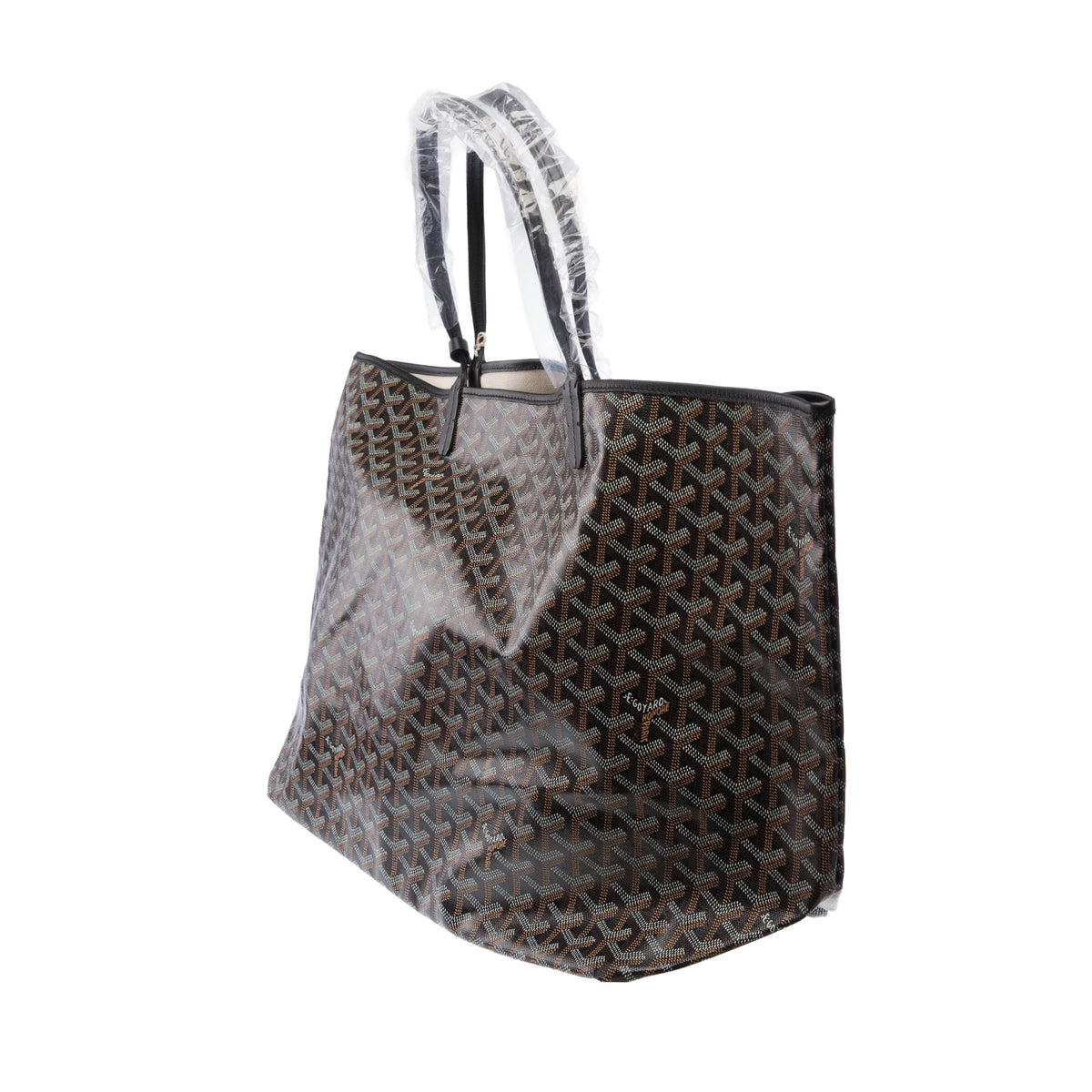 Sac GOYARD Saint-Louis en Toile Noir - 103971
